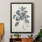 Growing Leaves III - Modern Framed Canvas Print
