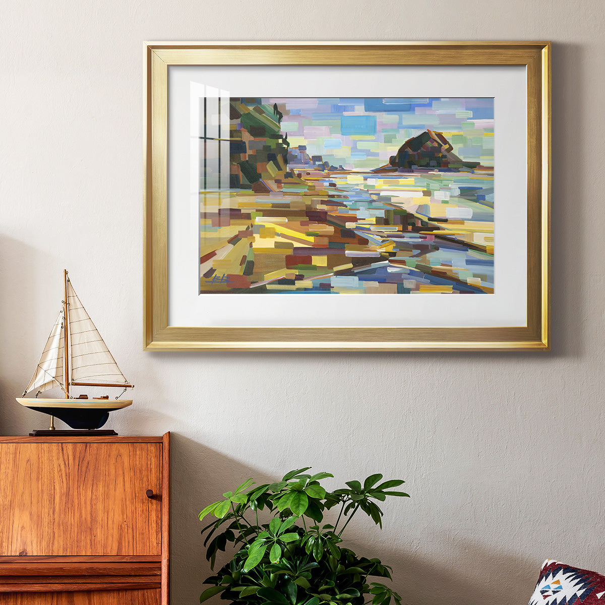 Best Coast - Modern Framed Art Print