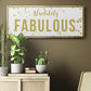 Fabulous - Floater Framed Canvas Print