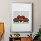 Turtle Kiss - Modern Framed Canvas Print