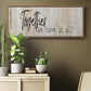 Together We Have - Floater Framed Canvas Print