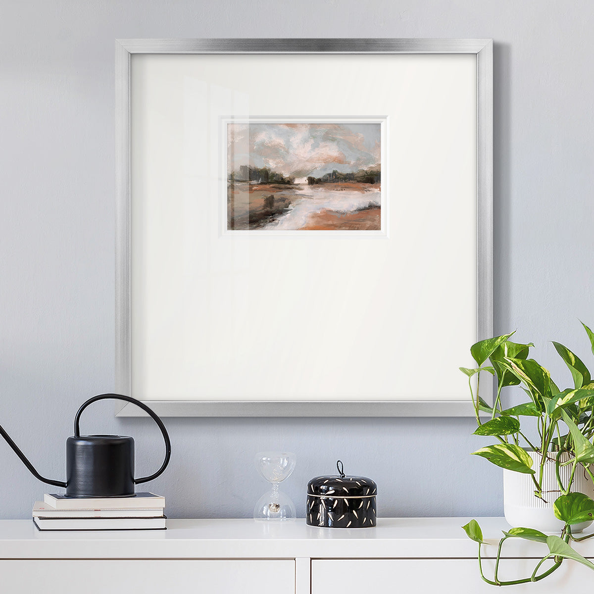 South Pond Premium Framed Print Double Matboard