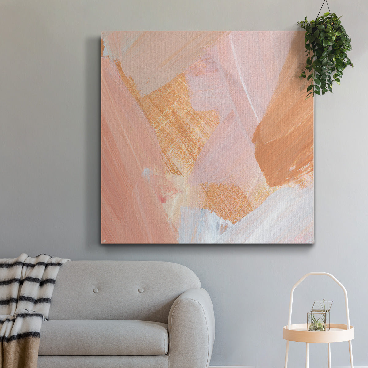 Pink Vanilla IV - Canvas Art Print