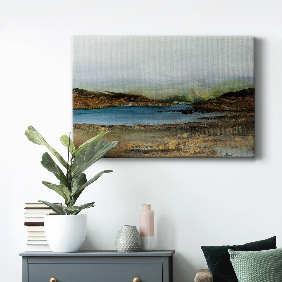 Lakeside Premium Gallery Wrapped Canvas - Ready to Hang