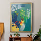 Tropical Graphics III - Modern Framed Canvas Print