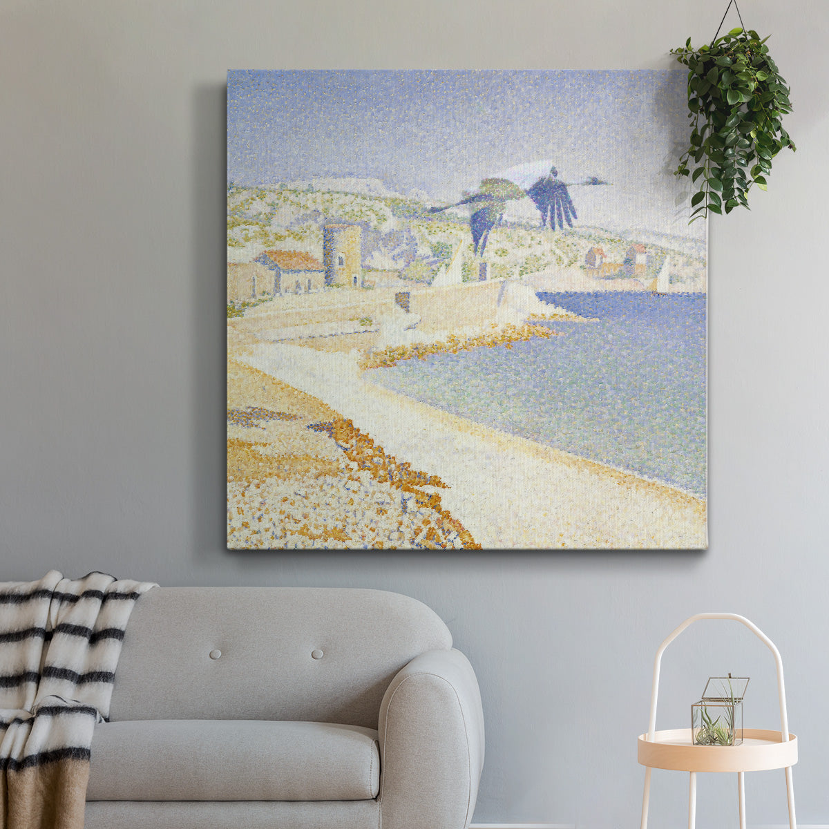 Pointillism IV - Canvas Art Print