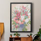 Blush Array I - Modern Framed Canvas Print