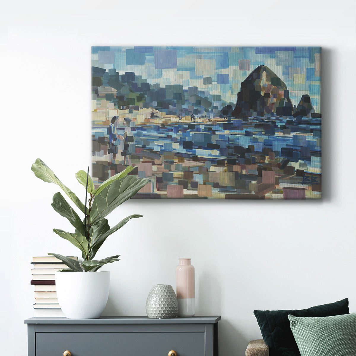 Evening in Cannon Beach - Canvas Art Print