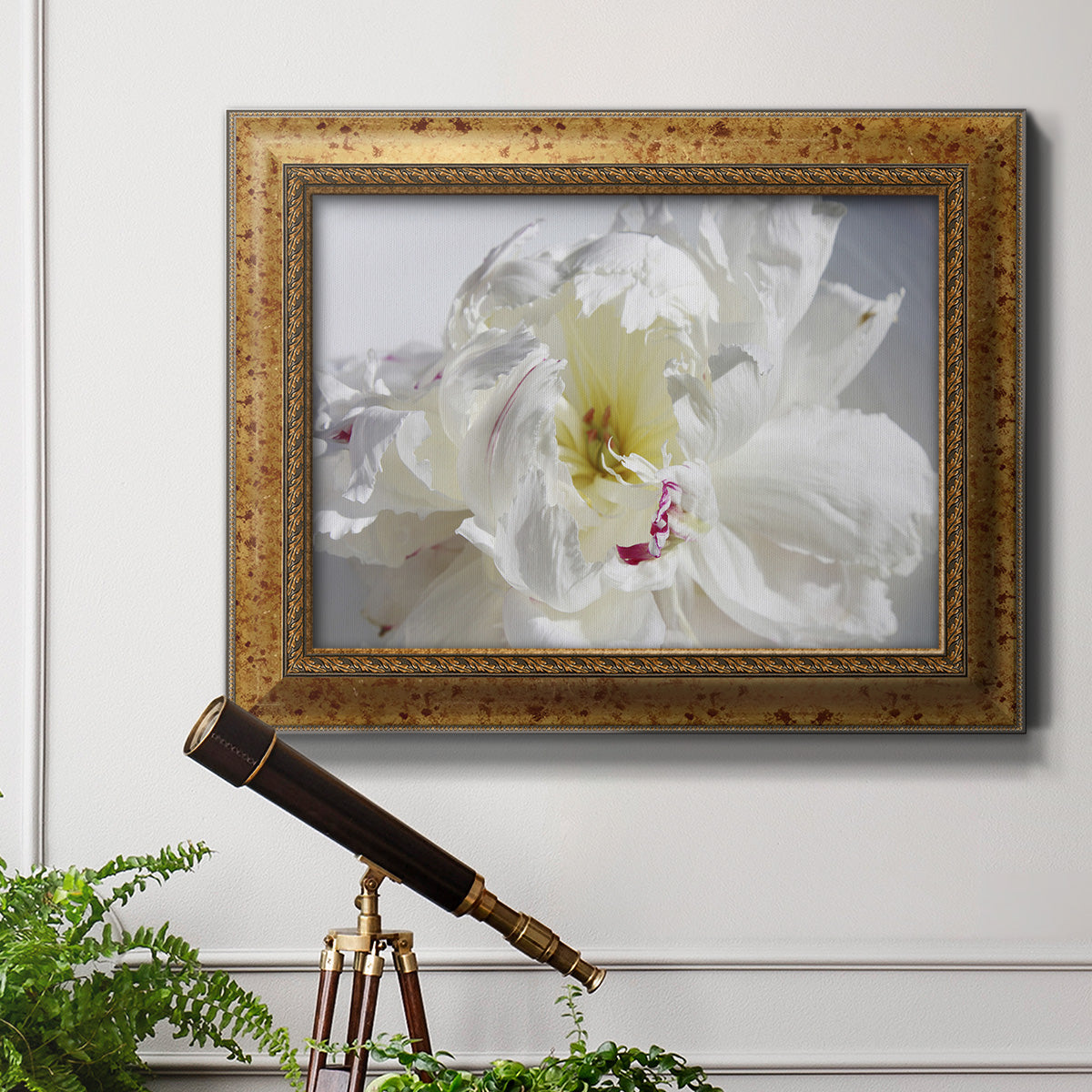 Breathless IV - Ornate Framed Canvas Print