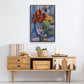 Modern Bouquet - Floater Framed Canvas Print