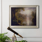 Luminous romantic landscape painting by Frederic Edwin Church in an ornate champagne frame displayed in a light-toned interior setting.