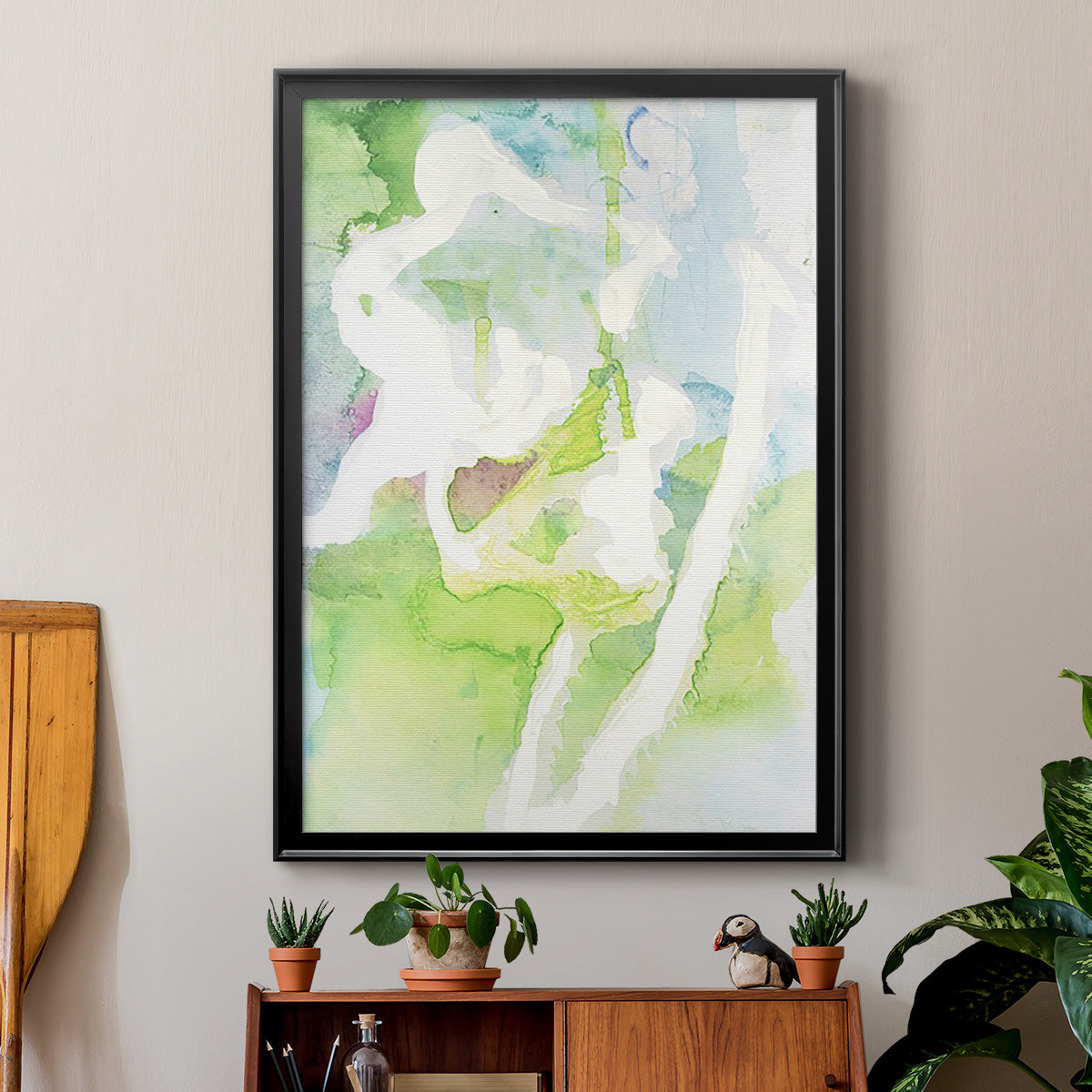 Rising Above II - Modern Framed Canvas Print