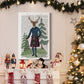 Scottish Deer Laird Tam OShunter, Full, Book Print - Gallery Wrapped Canvas