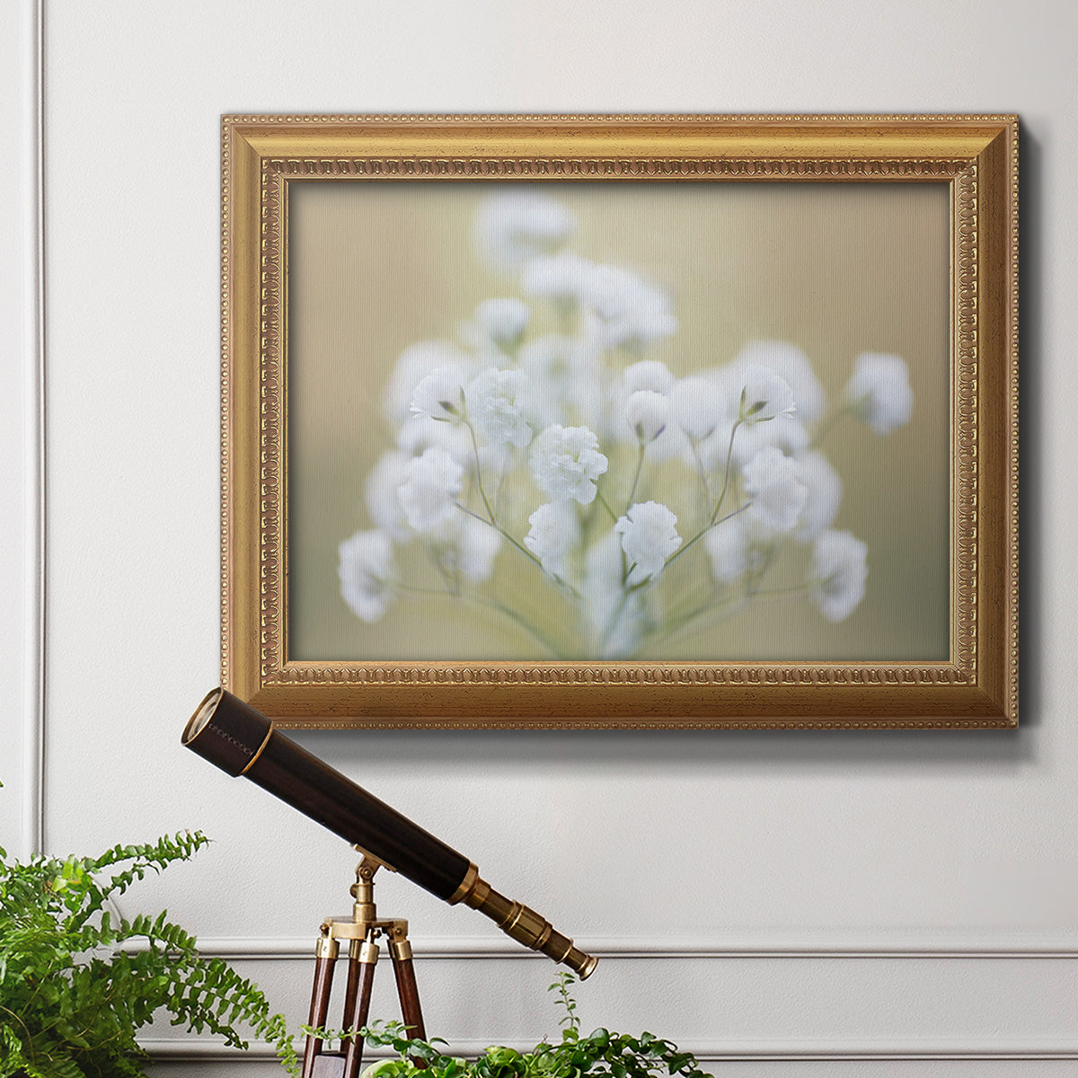 Baby's Breath Study I Premium Framed Canvas- Ready to Hang