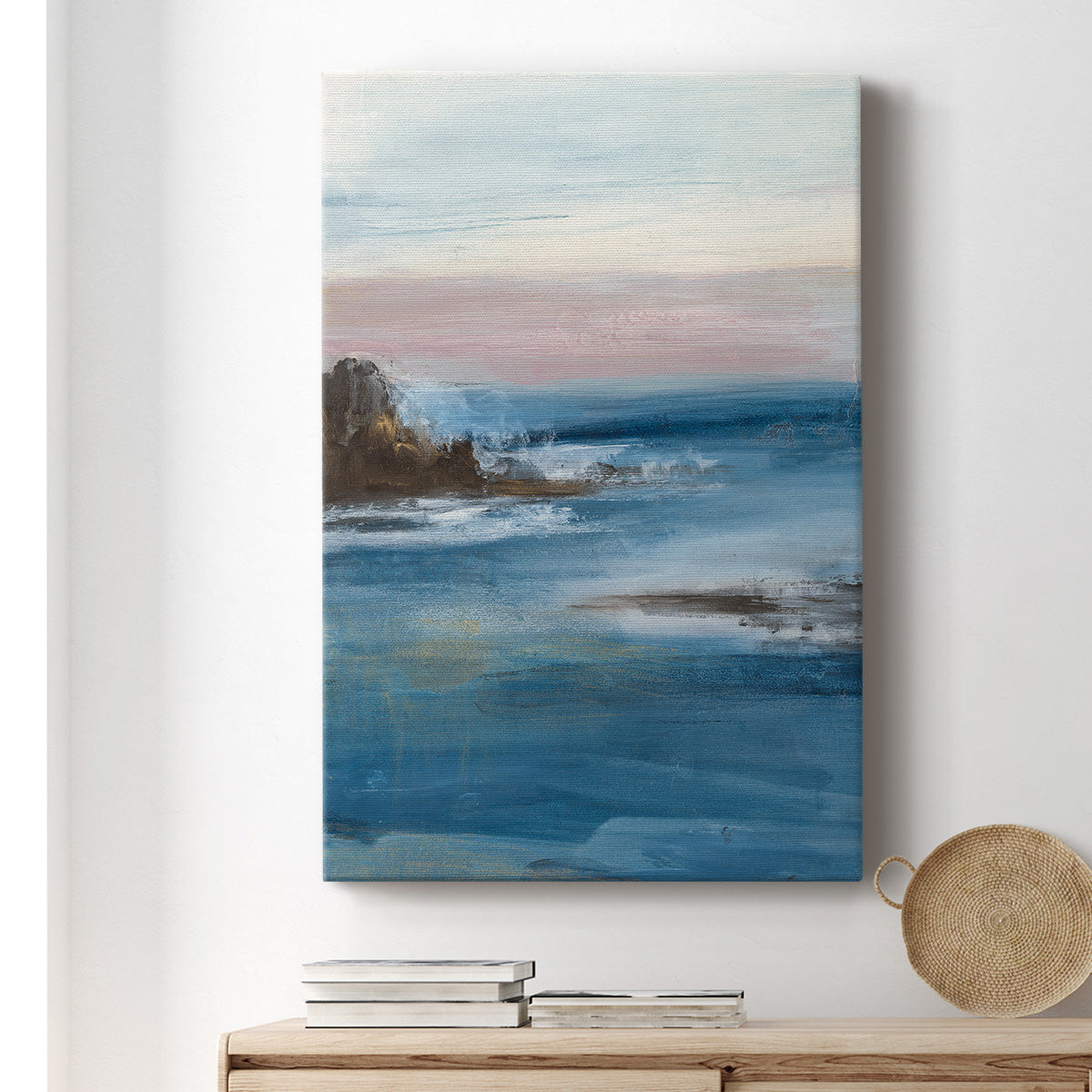 Merging the Ocean I Premium Gallery Wrapped Canvas - Ready to Hang