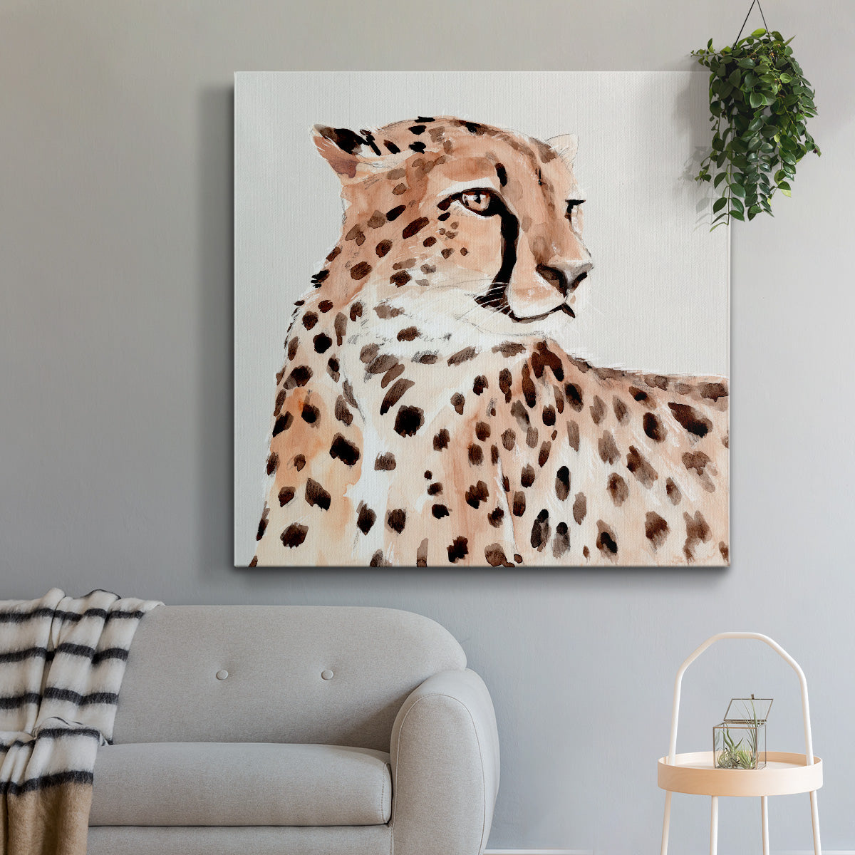 Saharan Cheetah I - Canvas Art Print
