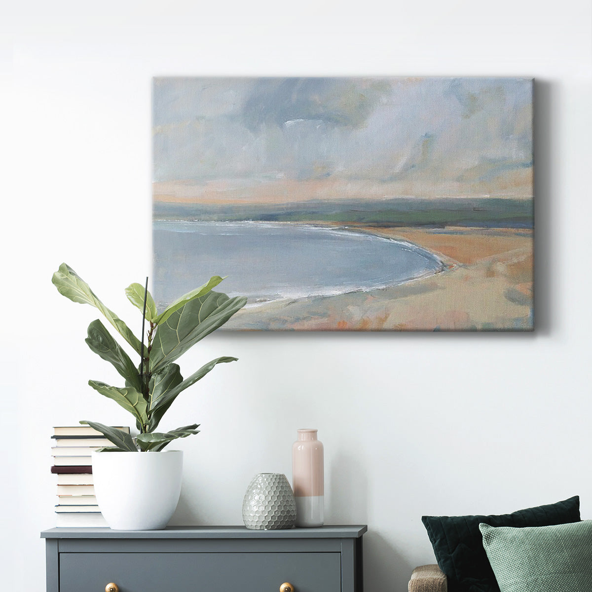 Coastal Study II Premium Gallery Wrapped Canvas - Ready to Hang