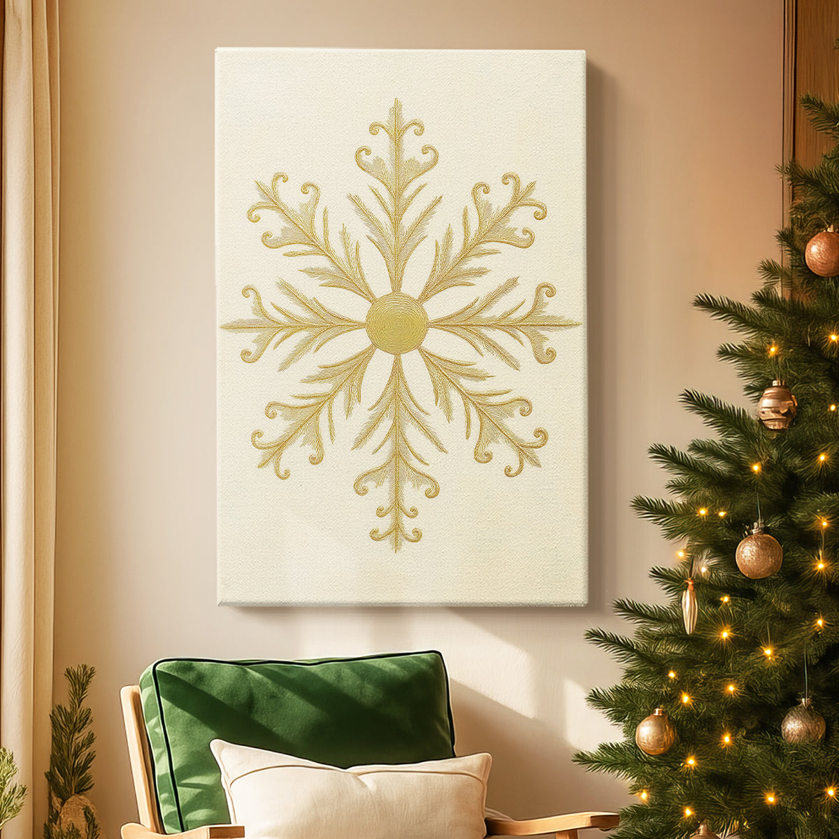 Twilight of Gilded Blessing - Canvas Art Print