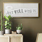 Just Roll - Floater Framed Canvas Print