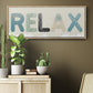 Relax Your Body - Floater Framed Canvas Print