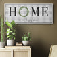 Home is Our Happy Place - Floater Framed Canvas Print