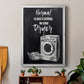 Normal Is Just A Setting - Modern Framed Canvas Print