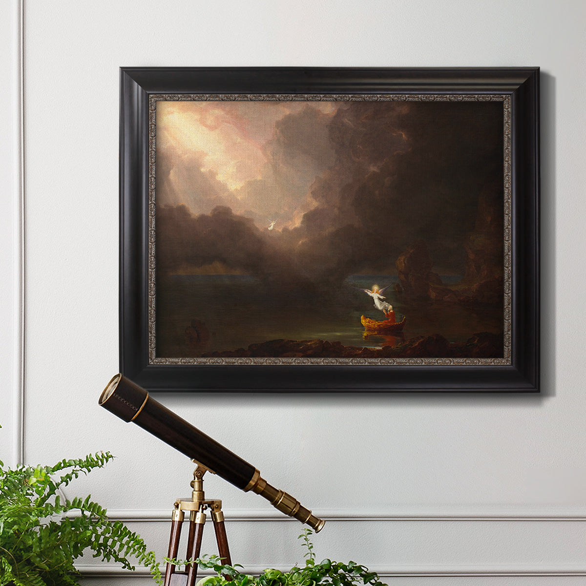 The Voyage of Life - Ornate Framed Canvas Print