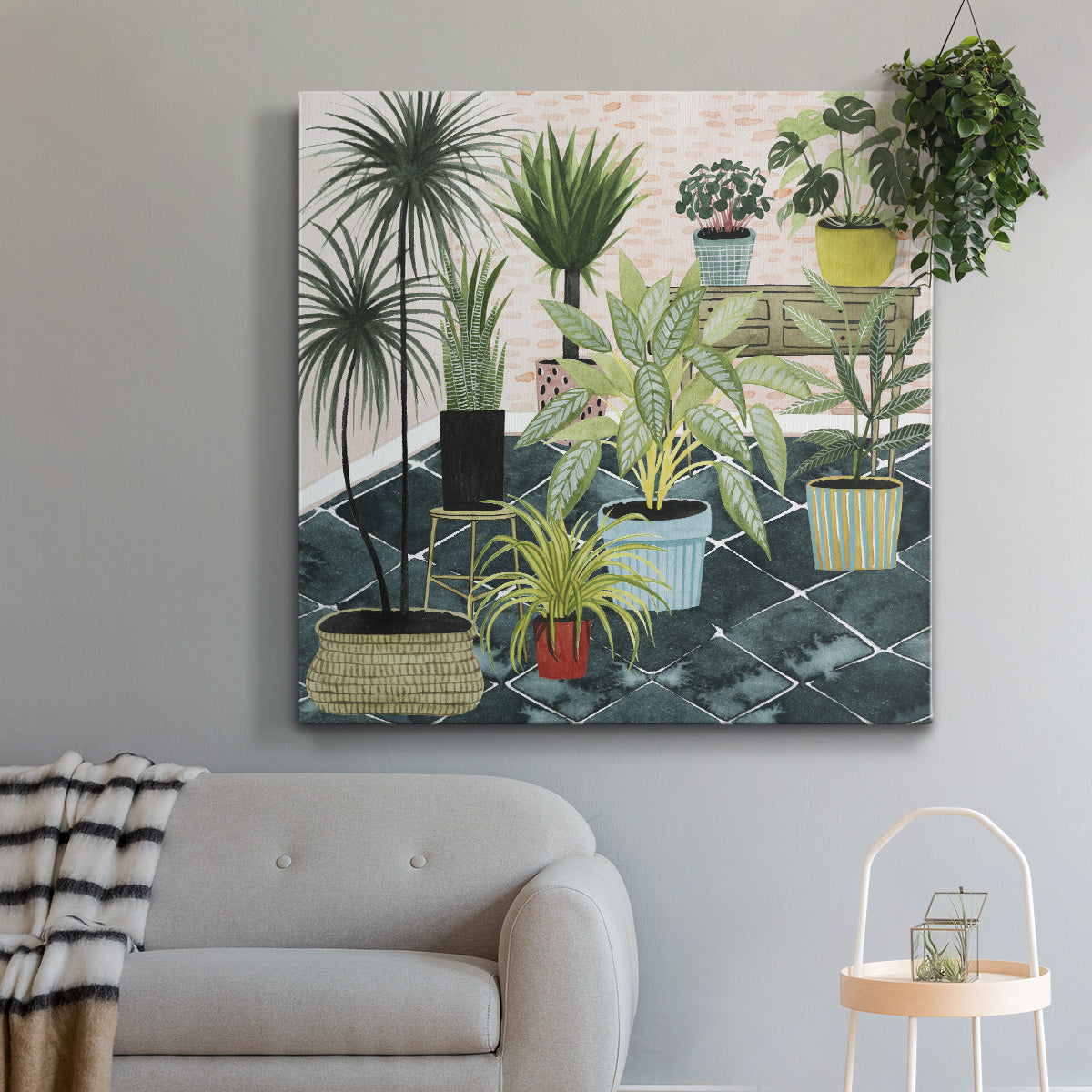 Modern Jungle II - Canvas Art Print