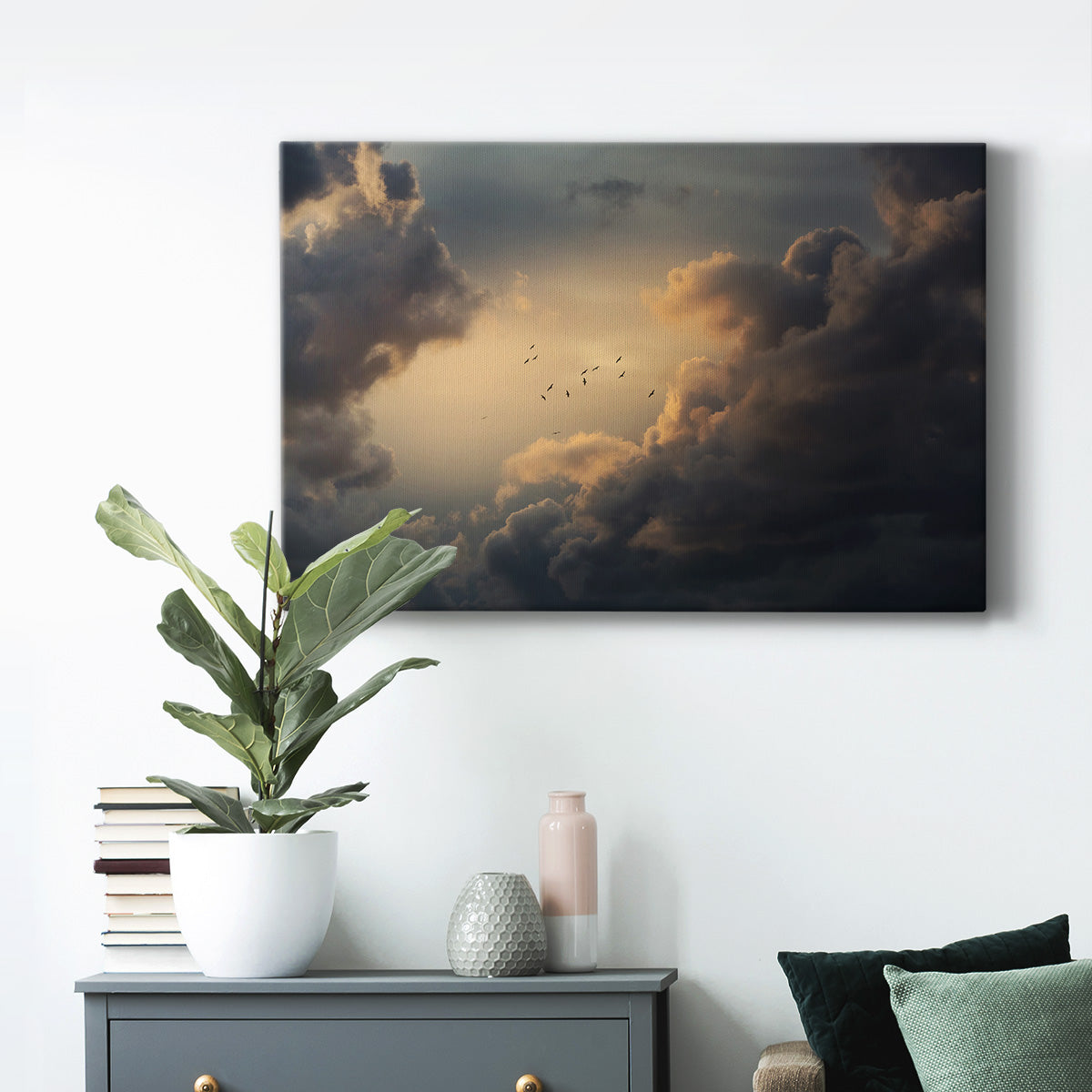 Soaring High Above - Canvas Art Print