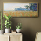 Oat and Poppy Field, 1890 - Floater Framed Canvas Print