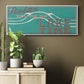 Cabin Life Collection H - Floater Framed Canvas Print