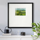 Emerald View IV Premium Framed Print Double Matboard