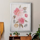 Loose Peonies II - Modern Framed Canvas Print