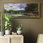 The Banks of the Seine near Jeufosse (Eure), 1880 - Floater Framed Canvas Print