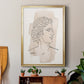 Greek Busts IV - Modern Framed Canvas Print