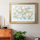 Curves and Waves VI - Modern Framed Art Print