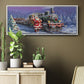 All Aboard - Floater Framed Canvas Print
