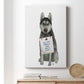 Love and Husky Premium Gallery Wrapped Canvas - Ready to Hang