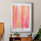 Summer Sherbet Wash II - Modern Framed Canvas Print