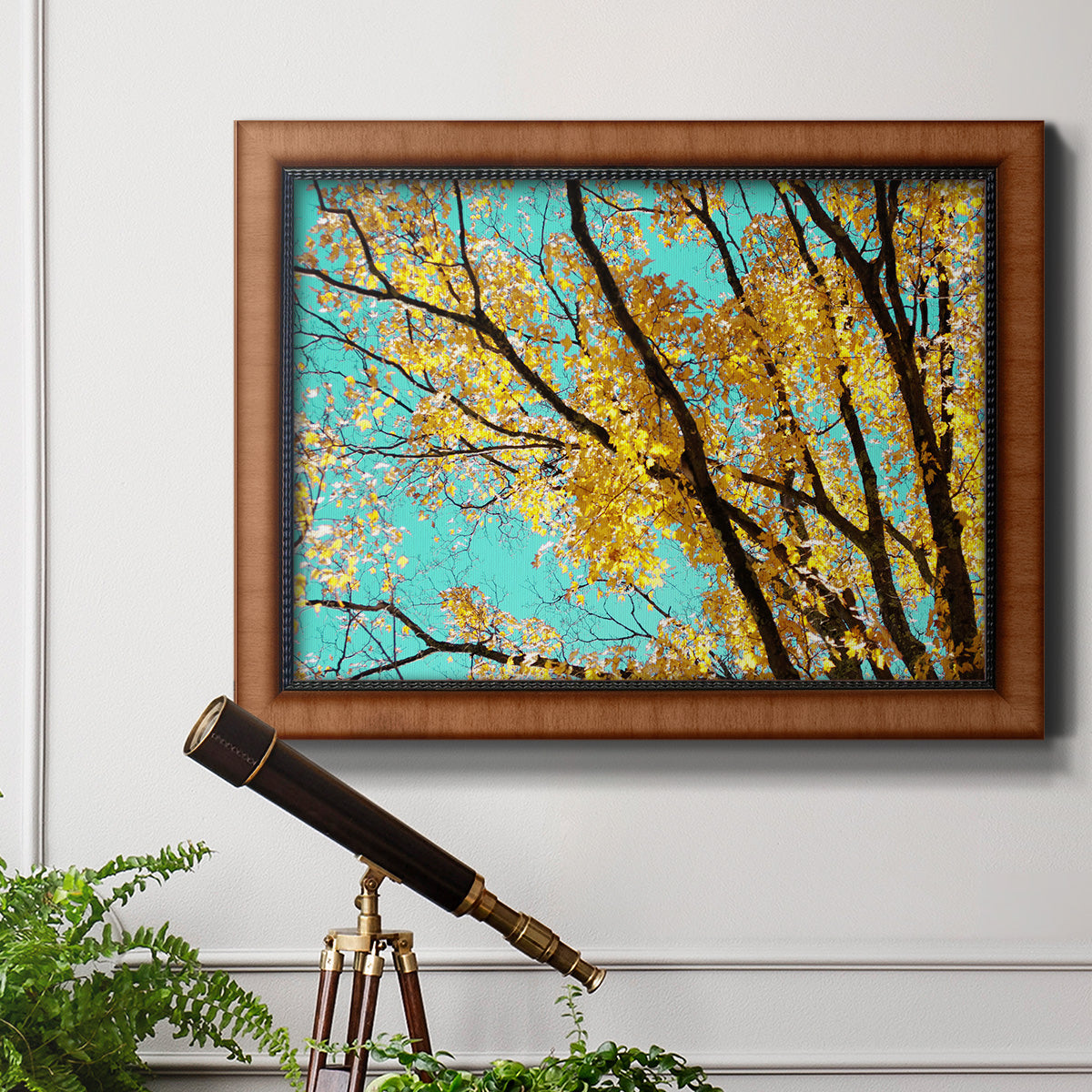 Autumn Tapestry IV Premium Framed Canvas- Ready to Hang