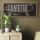 Grateful Pig - Floater Framed Canvas Print