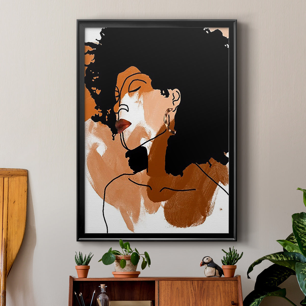 Phenomal Women II - Modern Framed Canvas Print