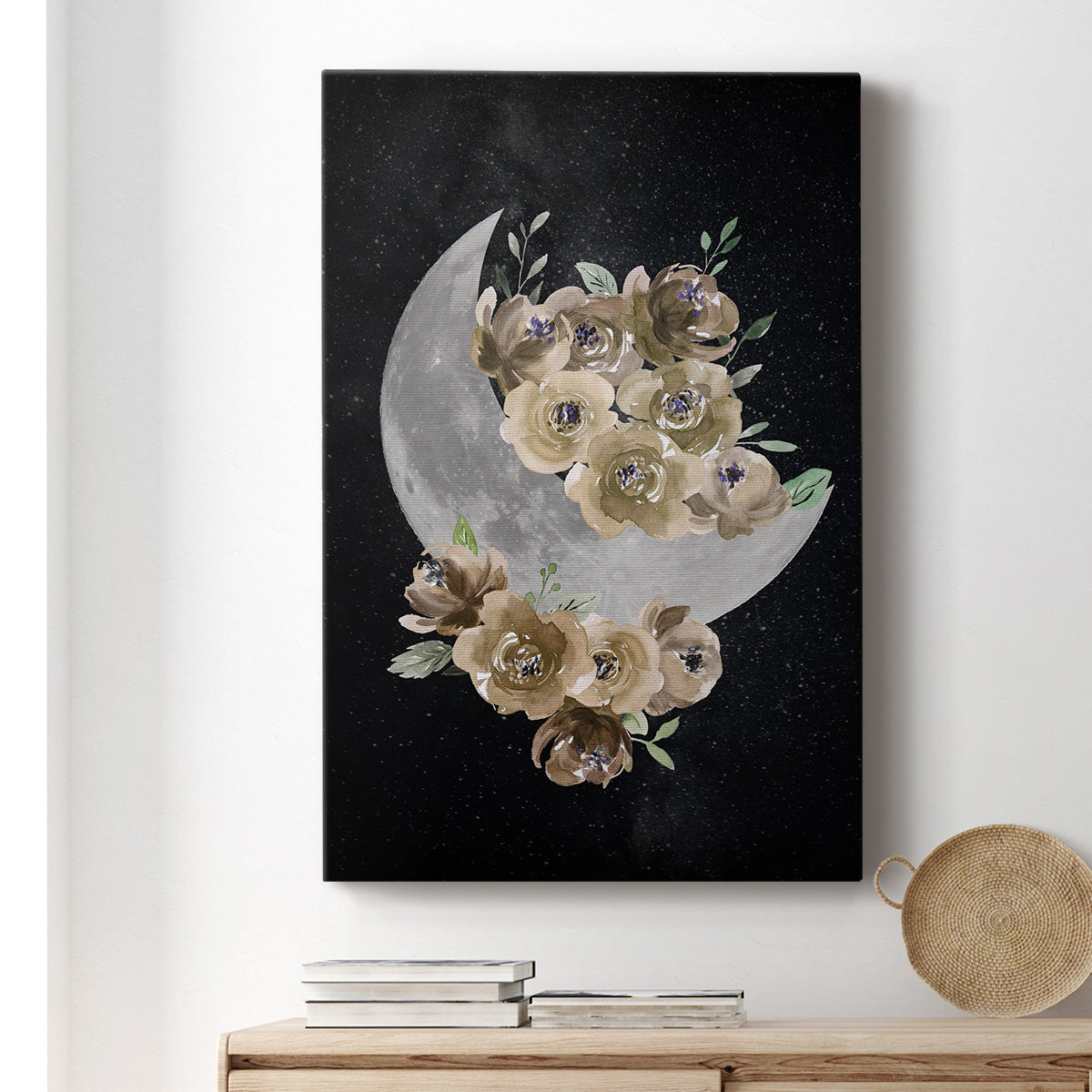 Bohemian Moon Premium Gallery Wrapped Canvas - Ready to Hang