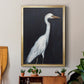 Calm Great Egret II - Modern Framed Canvas Print