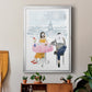 Paris in Love II - Modern Framed Canvas Print