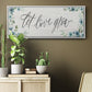 Let Love Grow - Floater Framed Canvas Print