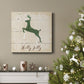 Holly Jolly Reindeer-Premium Gallery Wrapped Canvas - Ready to Hang