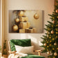 Candlelit Blessing of Mistletoe - Canvas Art Print