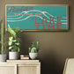Cabin Life Collection H - Floater Framed Canvas Print