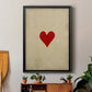 Small Heart - Modern Framed Canvas Print
